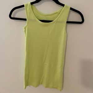 Yellow-Green Tank Top